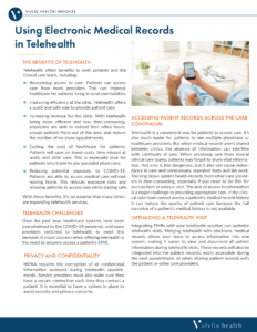 article thumbnail for Using Electronic Medical Records in Telehealth
